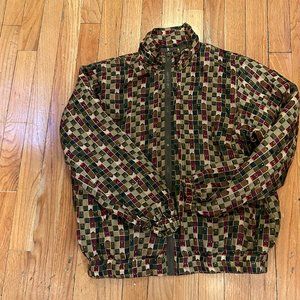 Silk Bomber Jacket